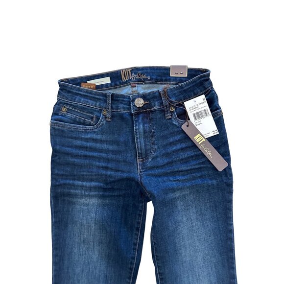 KUT FROM KLOTH Dark Wash Skinny Jeans Size 4 NEW - Picture 3 of 5